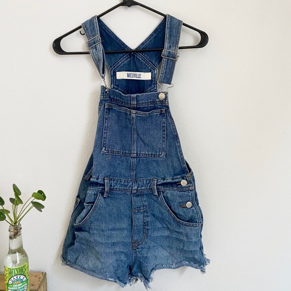 Brandy Melville Pants - Brandy Melville Short Overalls